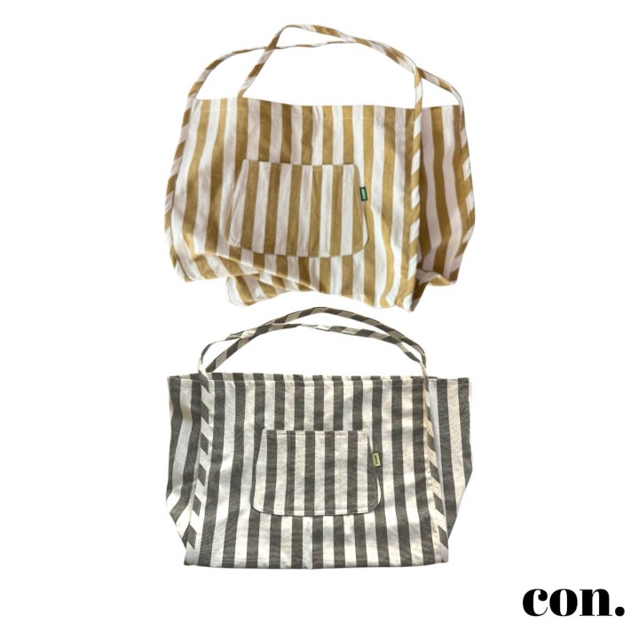 【予約】con. ストライプバッグ / con. (XXS-M)맘백