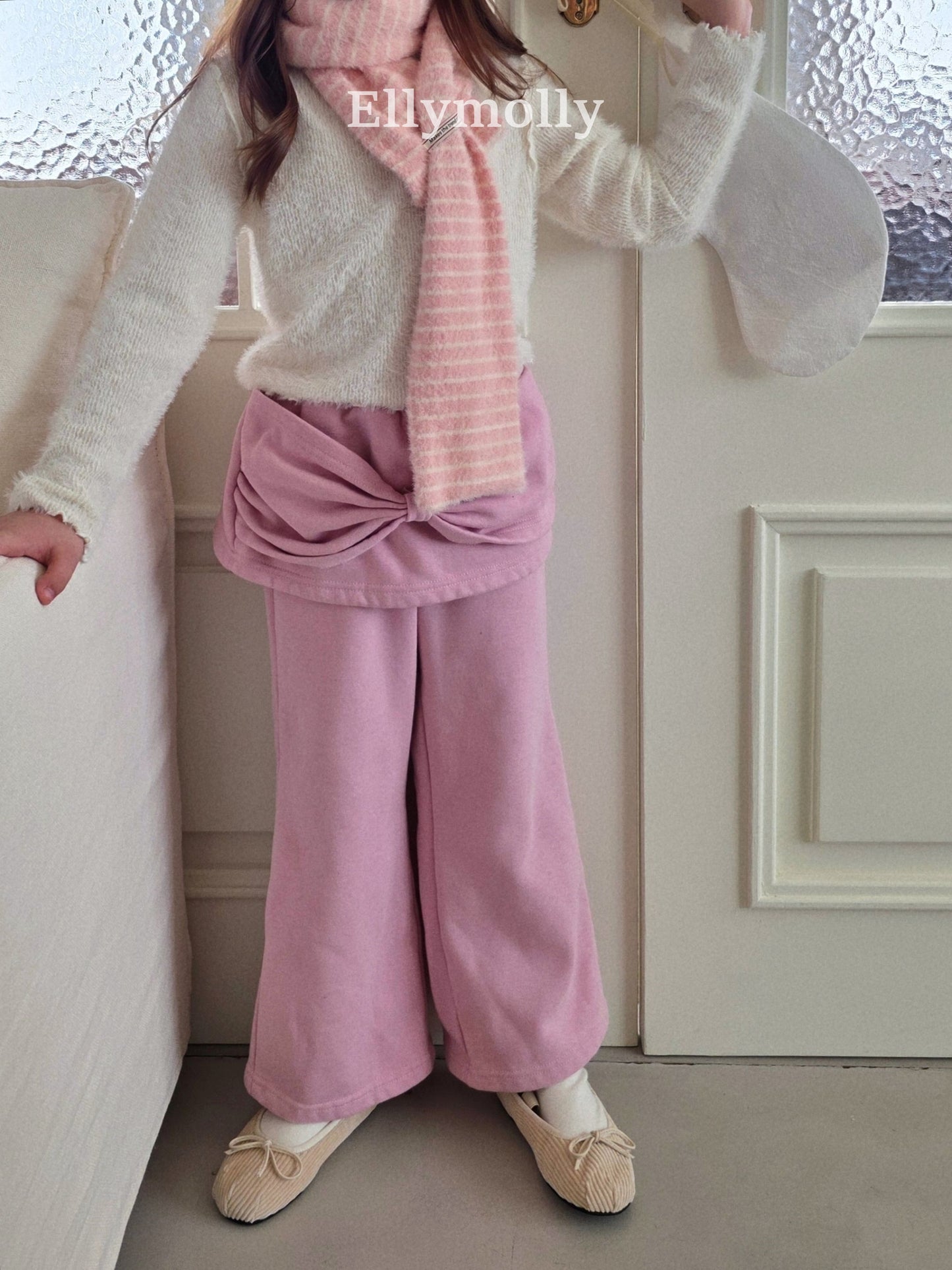 【予約】ribbon pants / ellymolly (5-15号)