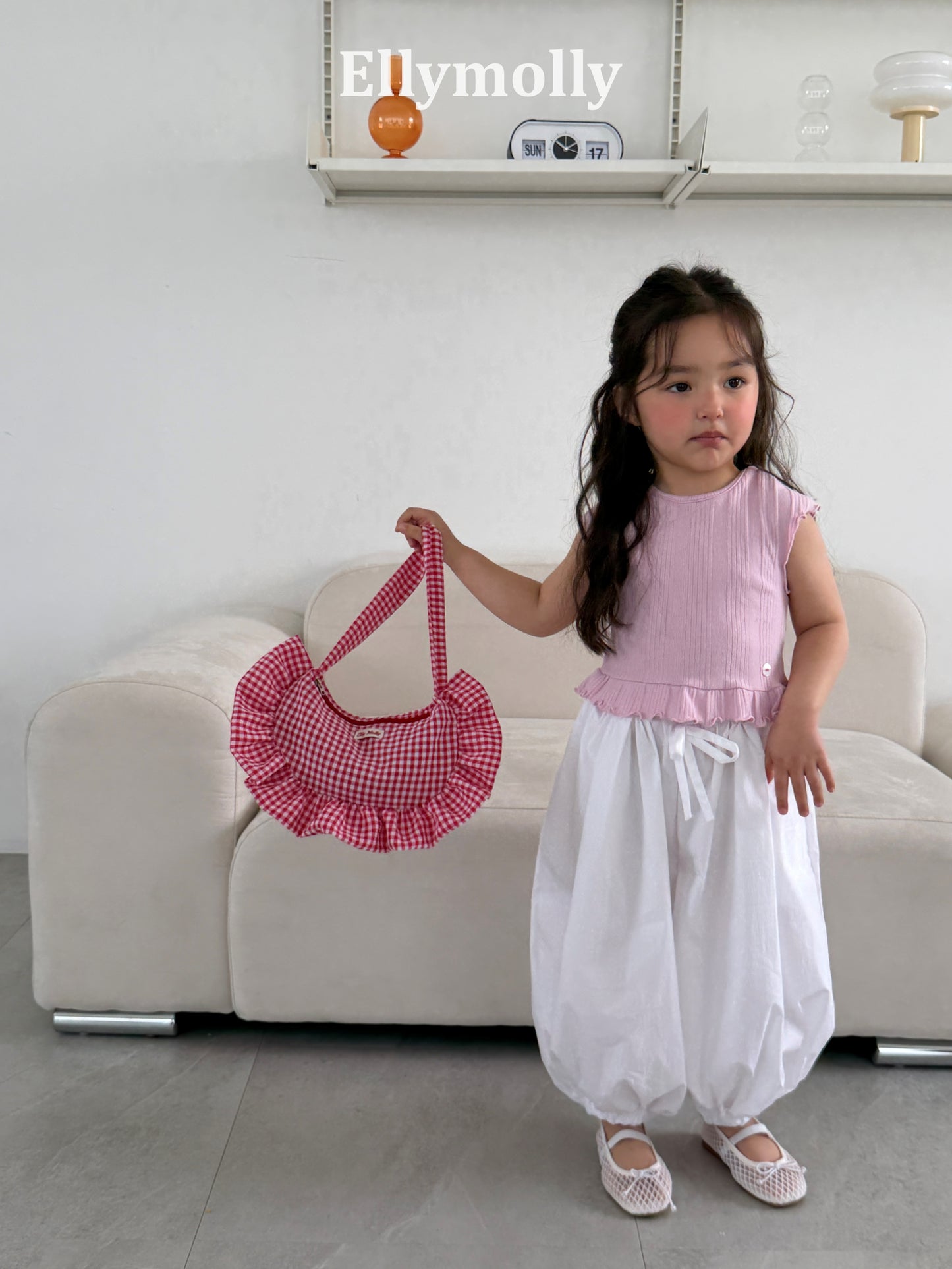 【予約】mini frill bag / ellymolly