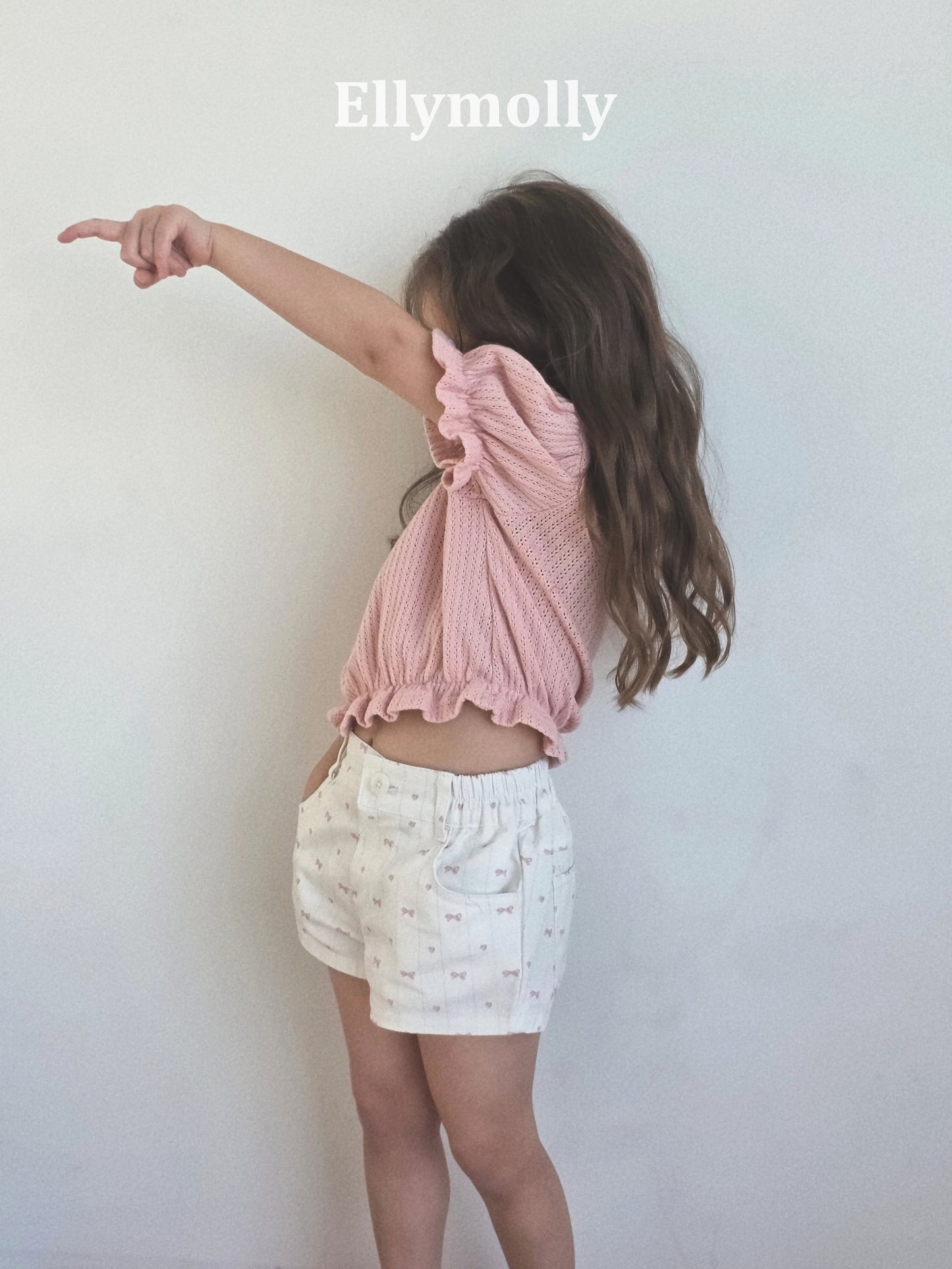 【予約】ribbon shorts / ellymolly 5-15号