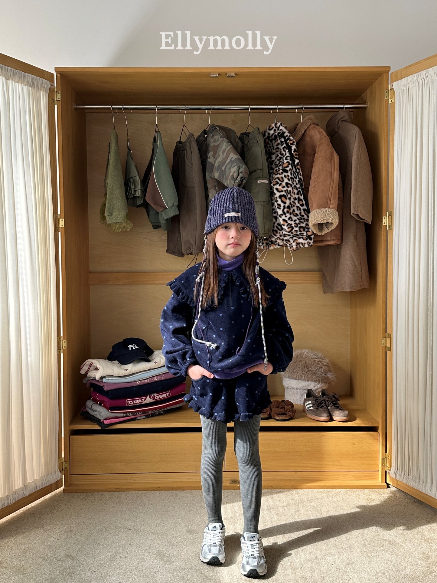 【予約】kimo basic tights  / ellymolly