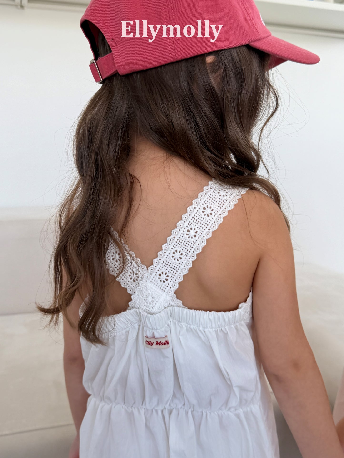 【予約】pure lace rompers / ellymolly5-15号