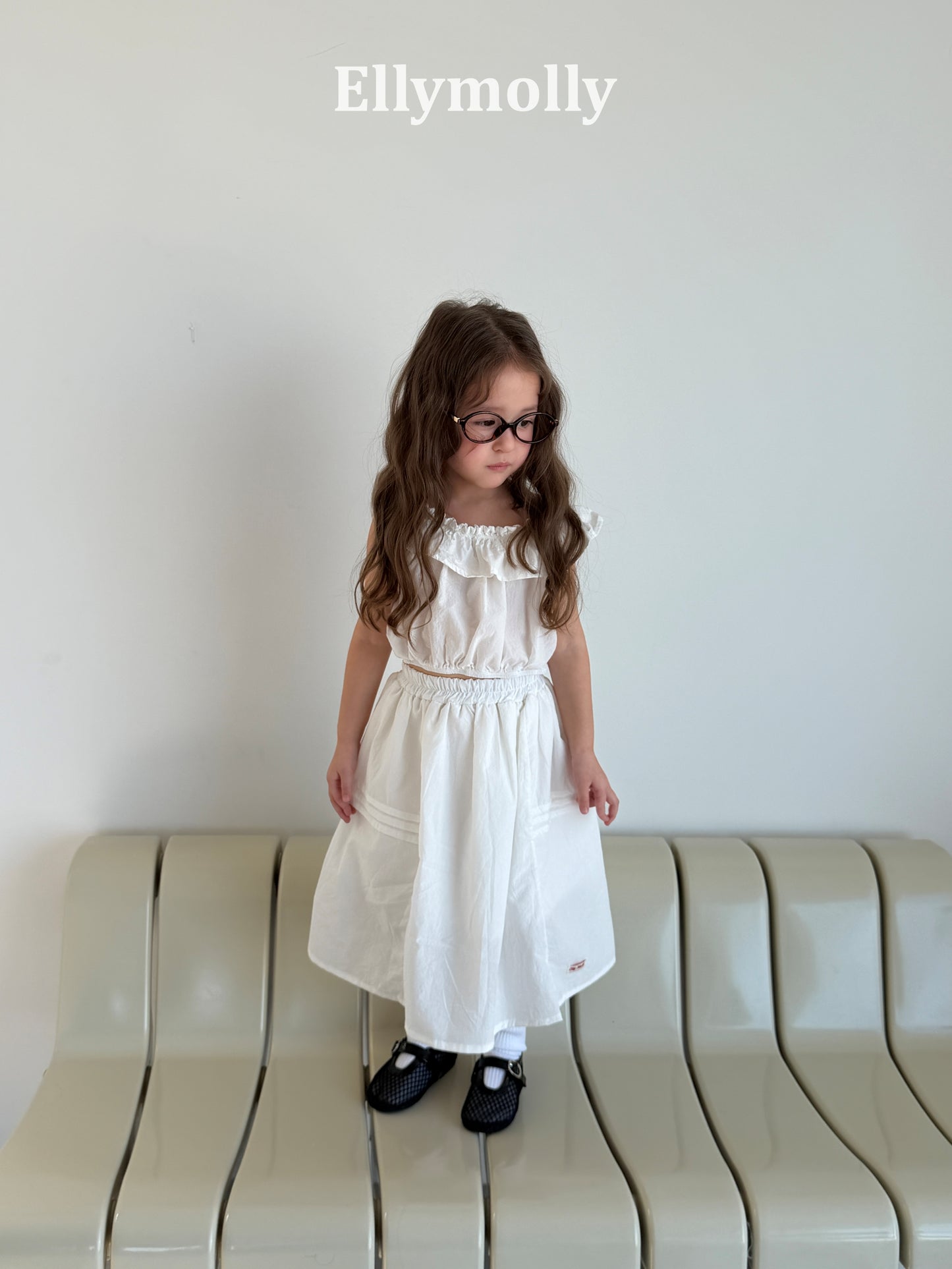 【予約】Blanche long skirt / ellymolly 5-15号 블랑쉬롱sk
