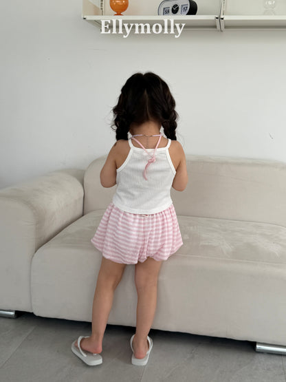【予約】V cut sleeveless / ellymolly 5-15号클린 브이