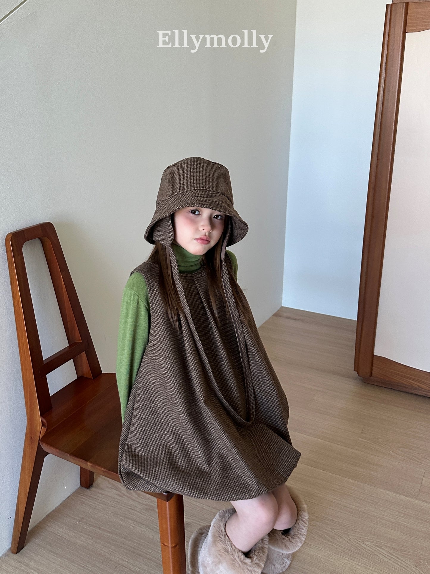 【予約】luna balloon one-piece / ellymolly (5-15号)