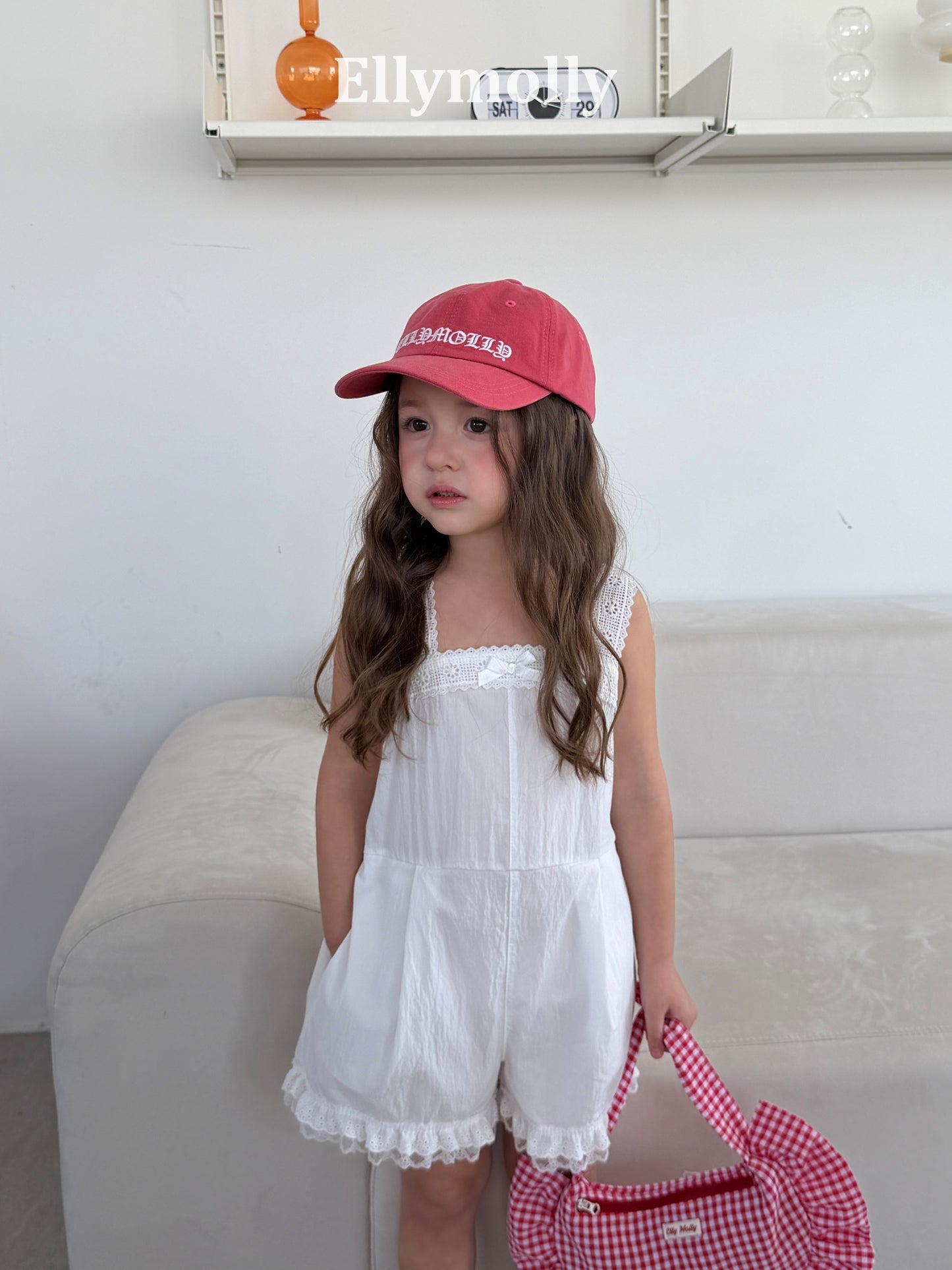 【予約】pure lace rompers / ellymolly5-15号