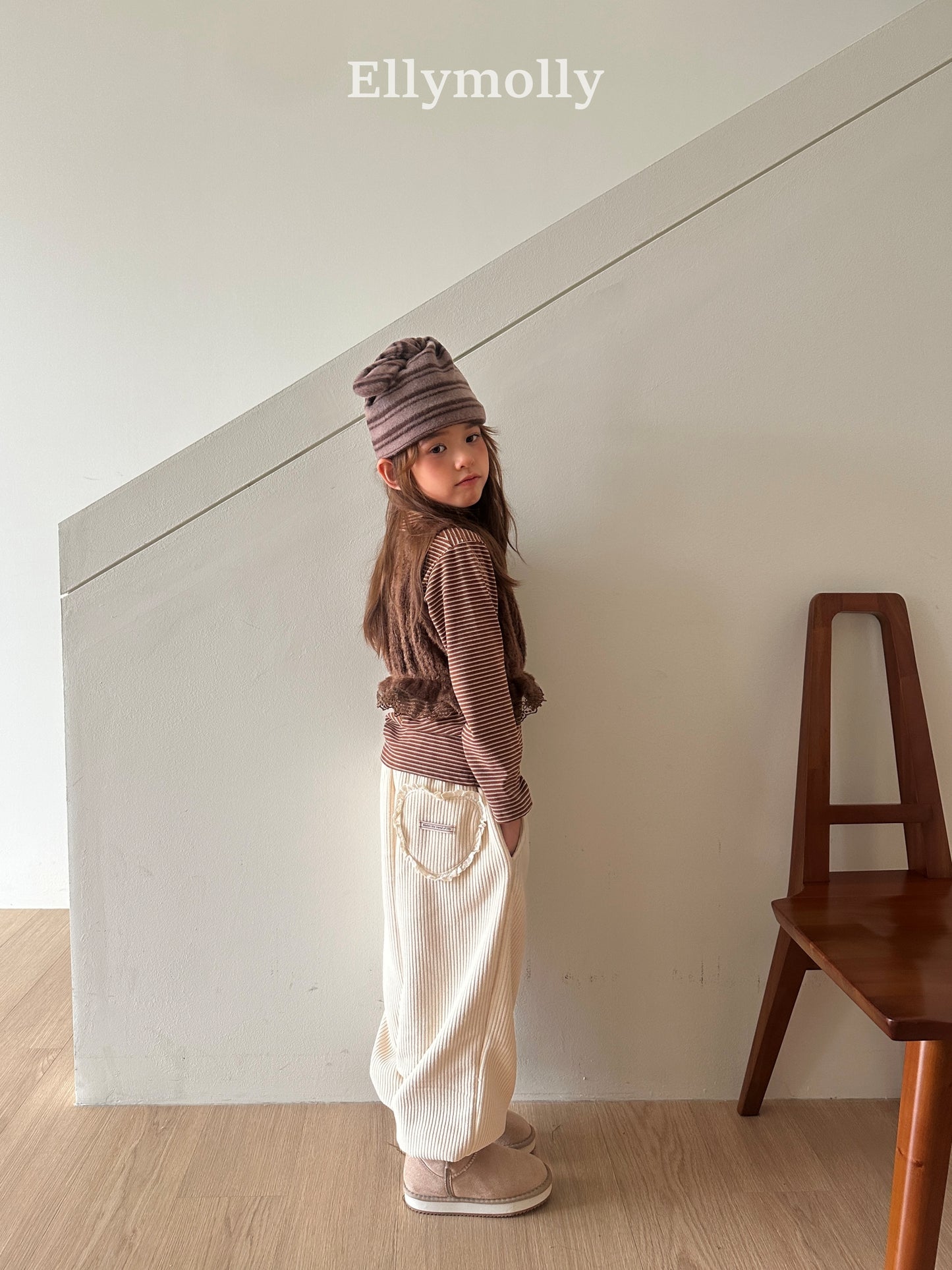 【予約】heart cozy jogger / ellymolly (5-19号)