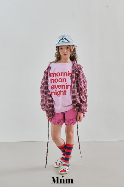 【予約】check hood shirt / minimal
