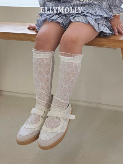 【予約】ribbon leg socks / ellymolly