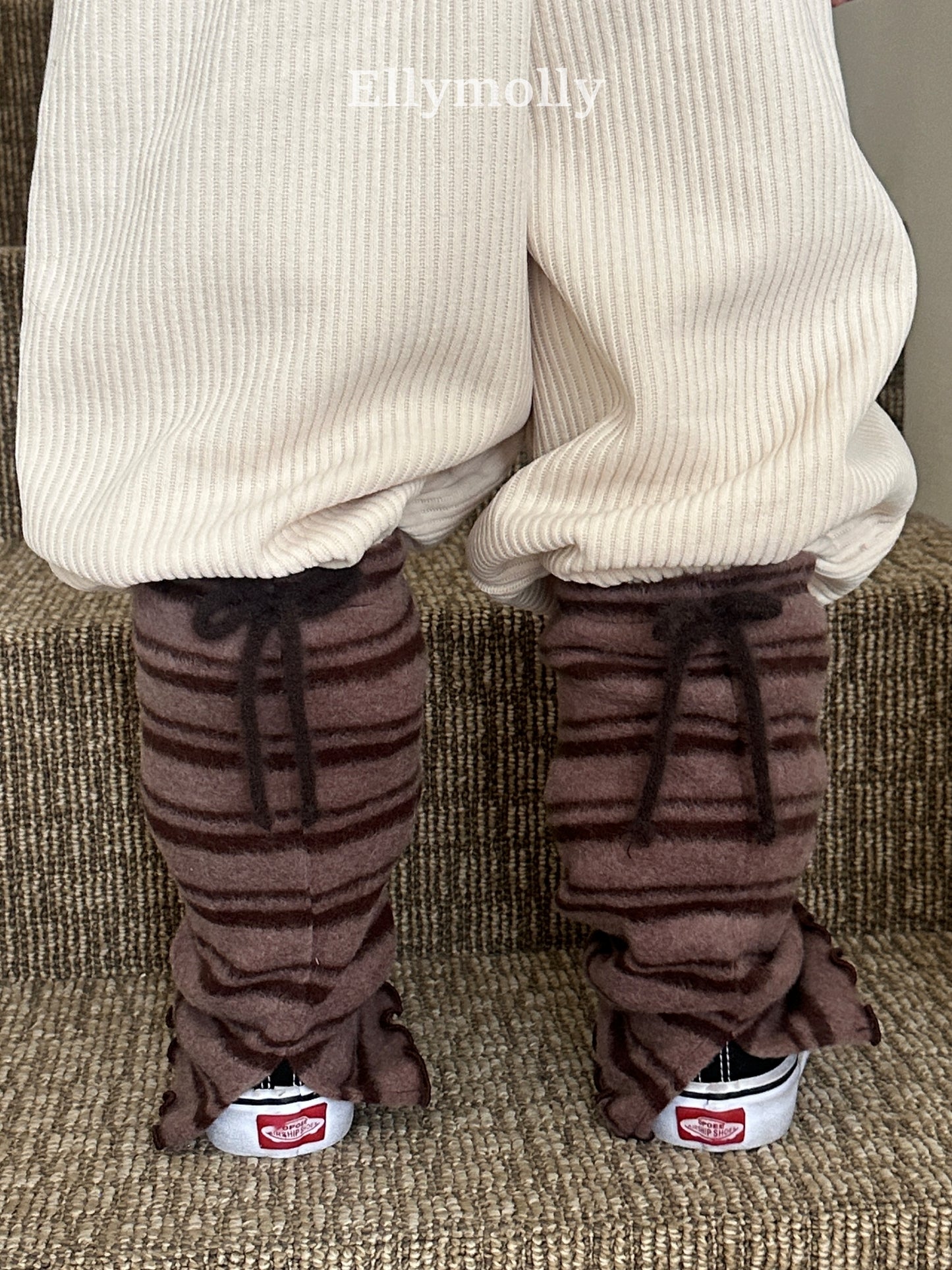 【予約】heart border warmer  / ellymolly