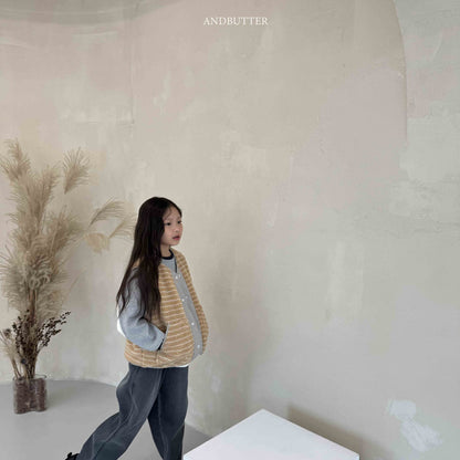 【予約】Ribby Black Pants  /  andbutter (S-JM)