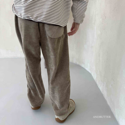 【予約】Soft Wide Pants  /  andbutter (S-JM)
