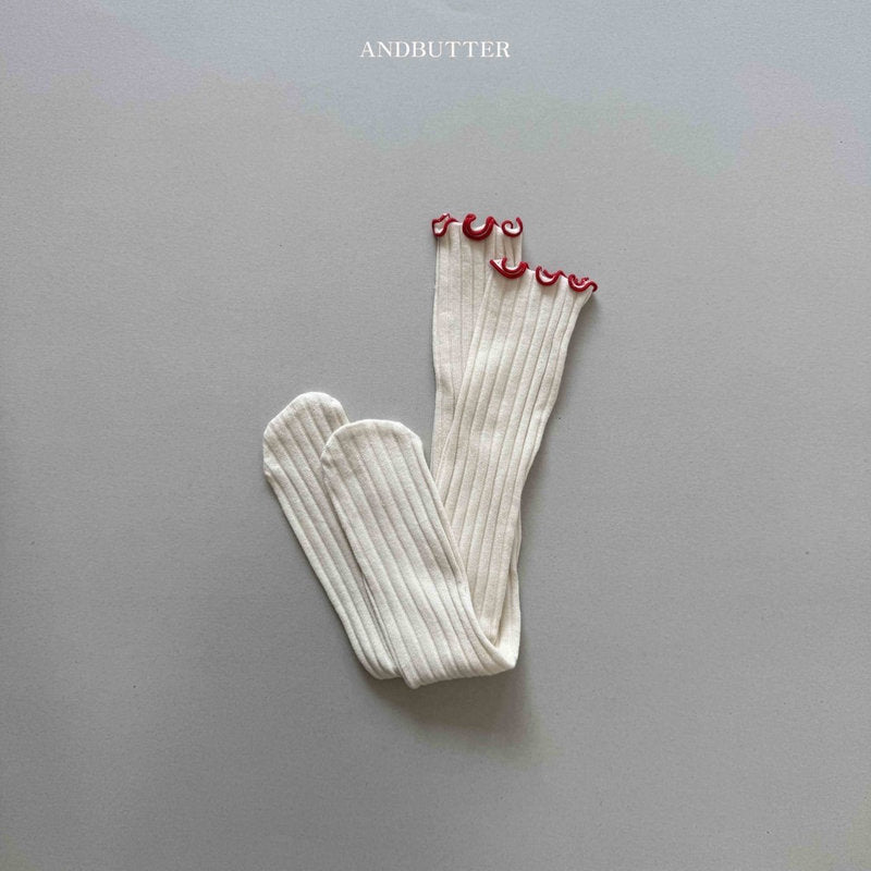【予約】 spring socks    / andbutter