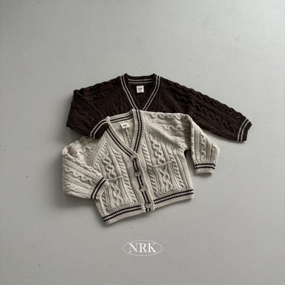 【予約】twist cardigan  /  NRK (XS-4XL)　