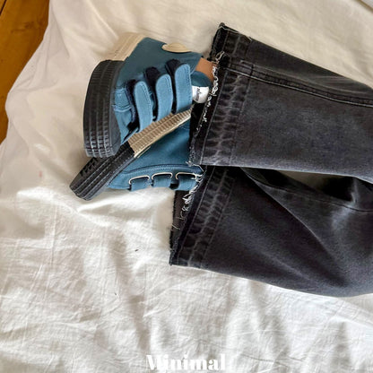 【予約】choco bootscut denim / minimal (S-JM）