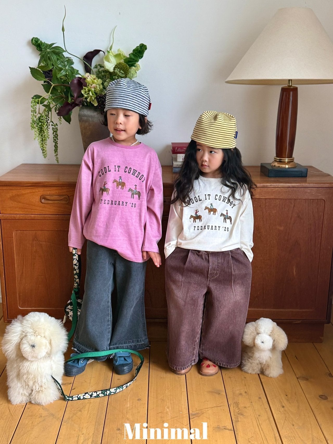 【予約】choco bootscut denim / minimal (S-JM）