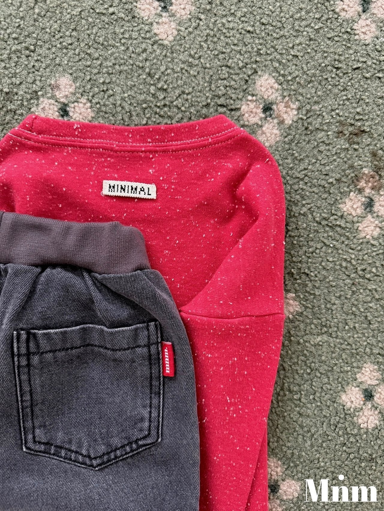 【予約】choco bootscut denim / minimal (S-JM）