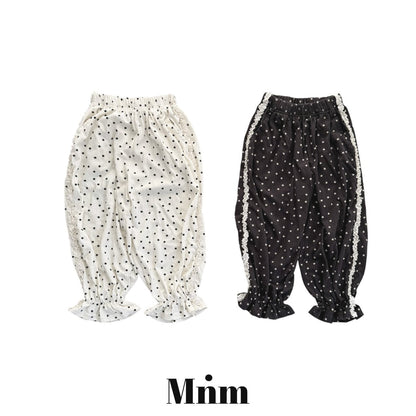 【予約】star frill pants / minimal S-JM
