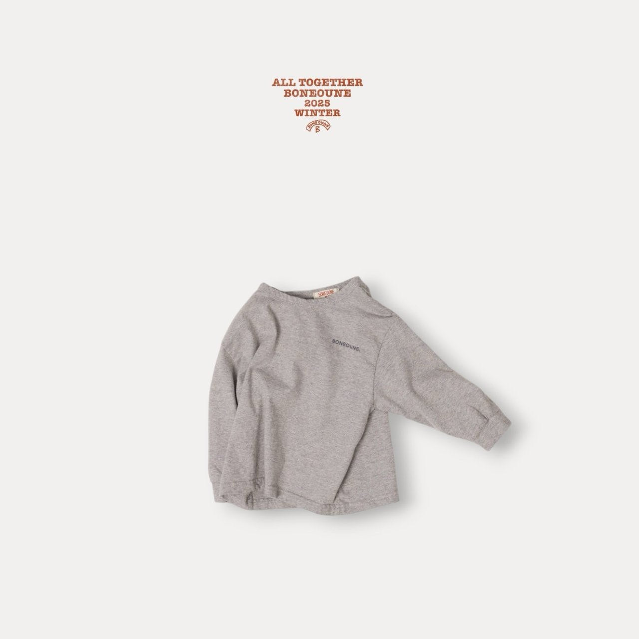 【予約】bone peach T / boneoune (XS-JL)