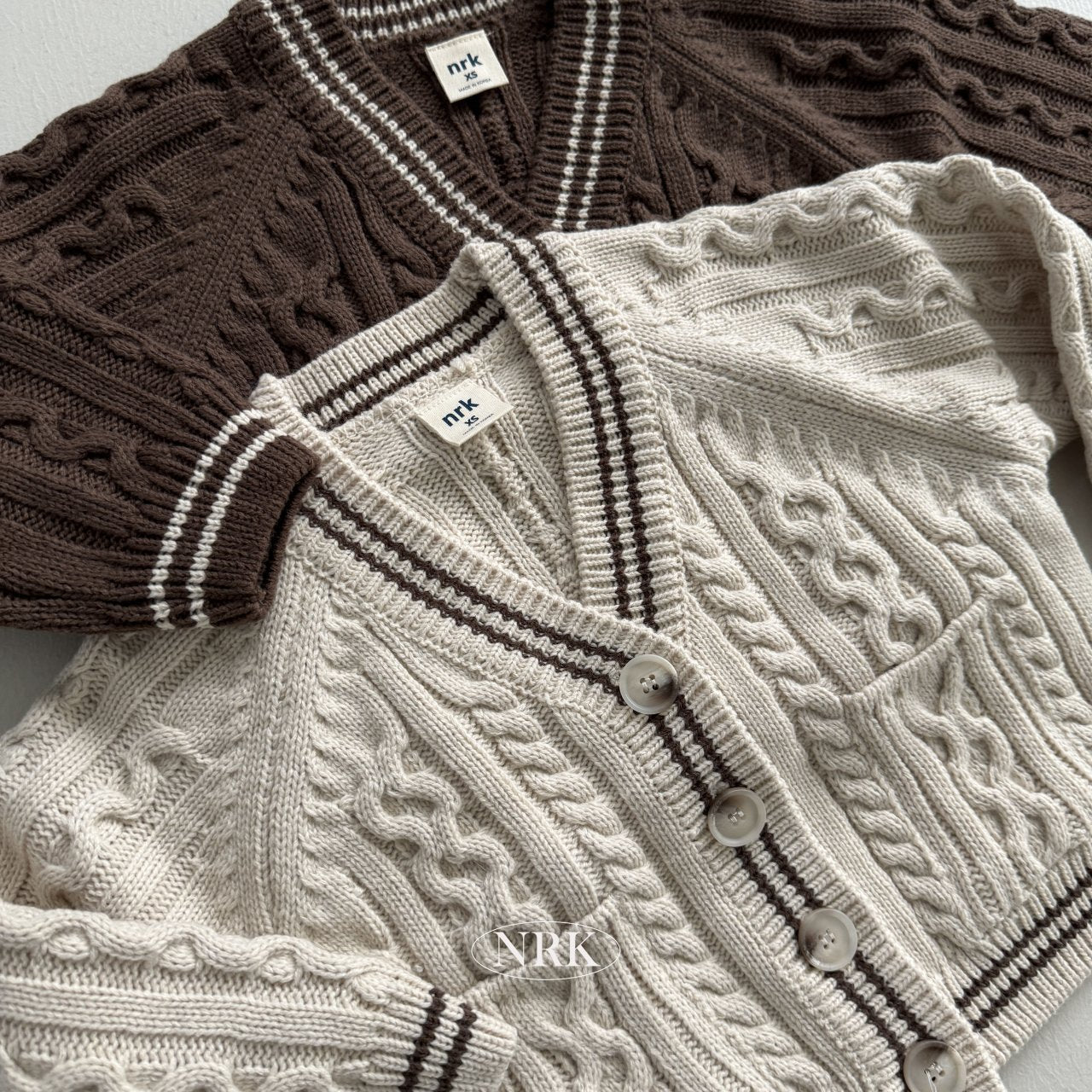 【予約】twist cardigan  /  NRK (XS-4XL)　