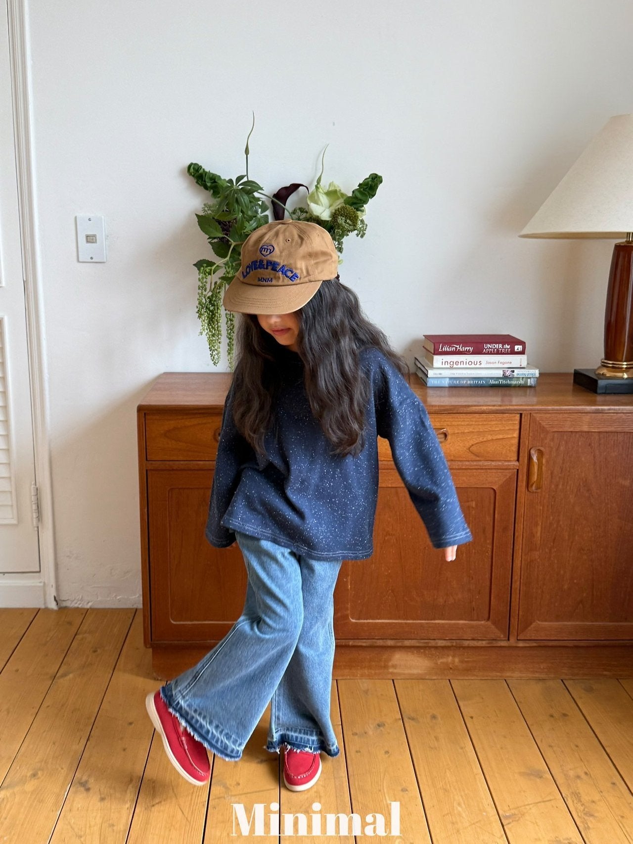 【予約】choco bootscut denim / minimal (S-JM）
