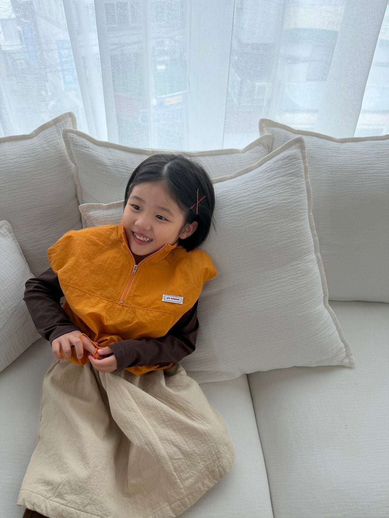 【予約】bubble vest / pie (XS-XL)