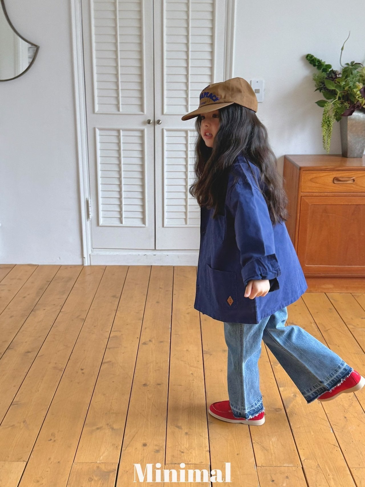 【予約】choco bootscut denim / minimal (S-JM）