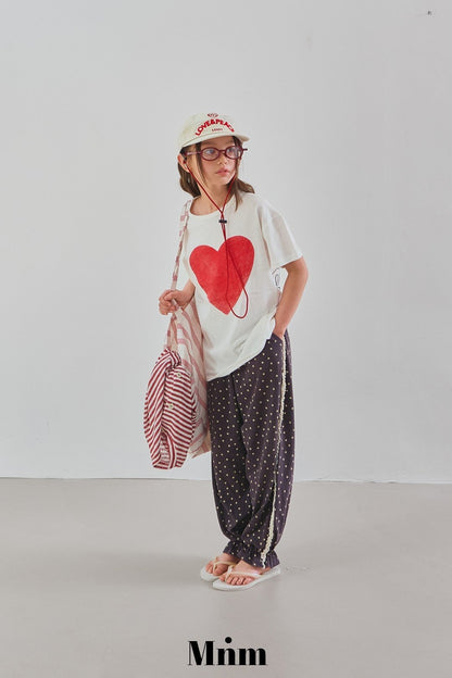 【予約】star frill pants / minimal S-JM