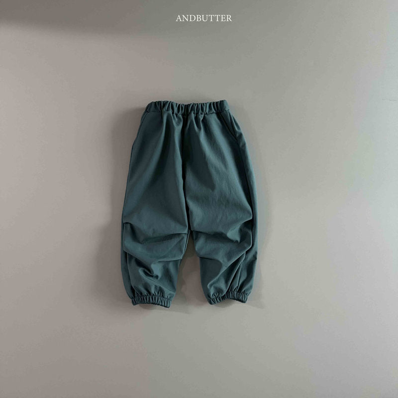 【予約】Anorak Bonding Pants  /  andbutter (S-JM)