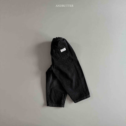 【予約】Modern Curved Denim  /  andbutter (S-JM)