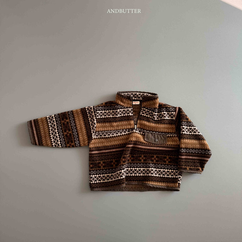 【予約】Patagon Pocket Fleece  /  andbutter (S-JM)