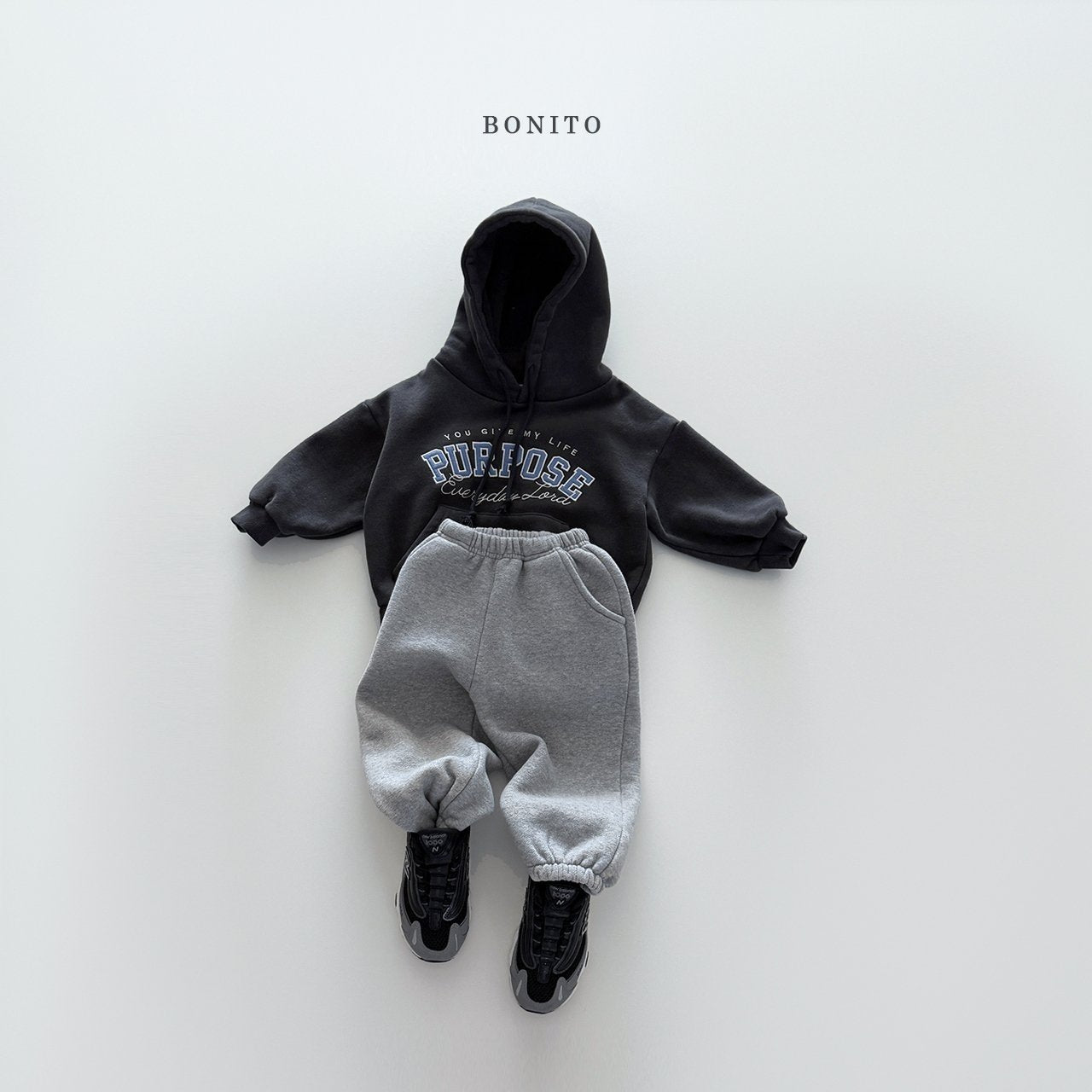 【予約】PURPOSE hoodie  /  bonito (12M-JM, adult)