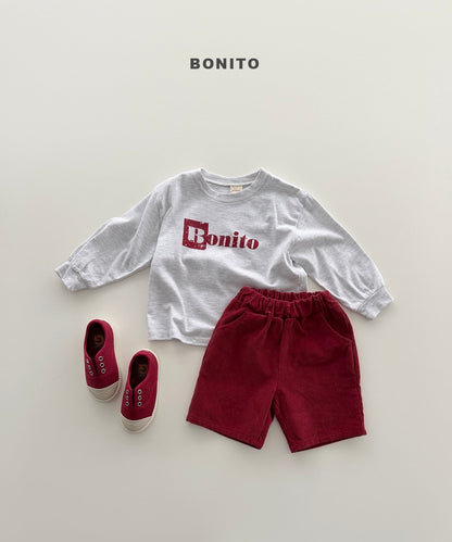 【予約】golden half pants / bonito (12M-JM)