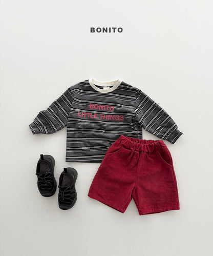 【予約】golden half pants / bonito (12M-JM)