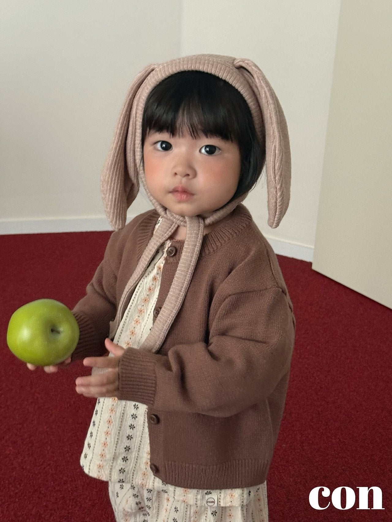 【予約】rabbit bonnet /  con