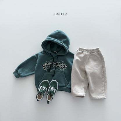【予約】PURPOSE hoodie  /  bonito (12M-JM, adult)