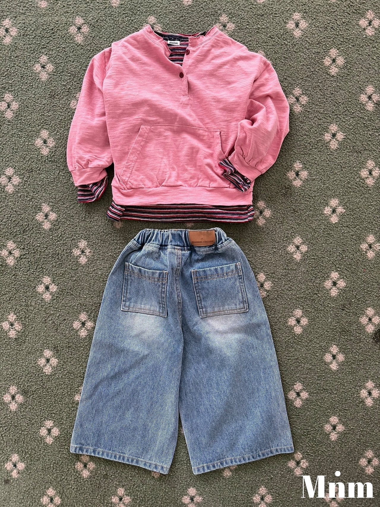 【予約】rib sand denim / minimal (S-JM）