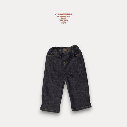 【予約】real denim pants / boneoune (XS-JL)