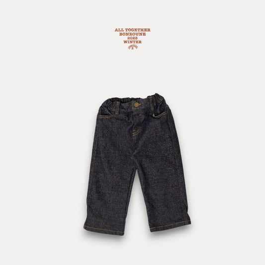 【予約】real denim pants / boneoune (XS-JL)