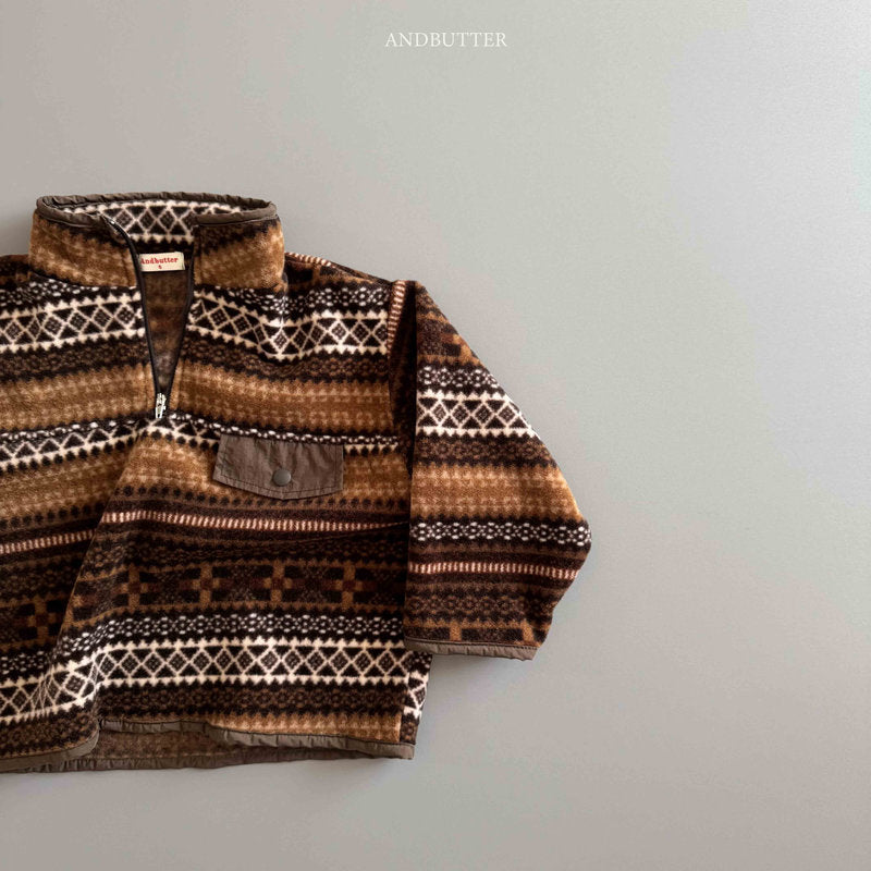 【予約】Patagon Pocket Fleece  /  andbutter (S-JM)