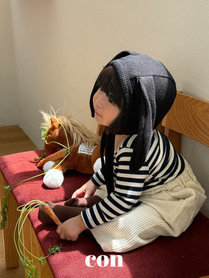 【予約】rabbit bonnet /  con