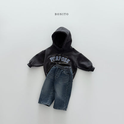【予約】PURPOSE hoodie  /  bonito (12M-JM, adult)