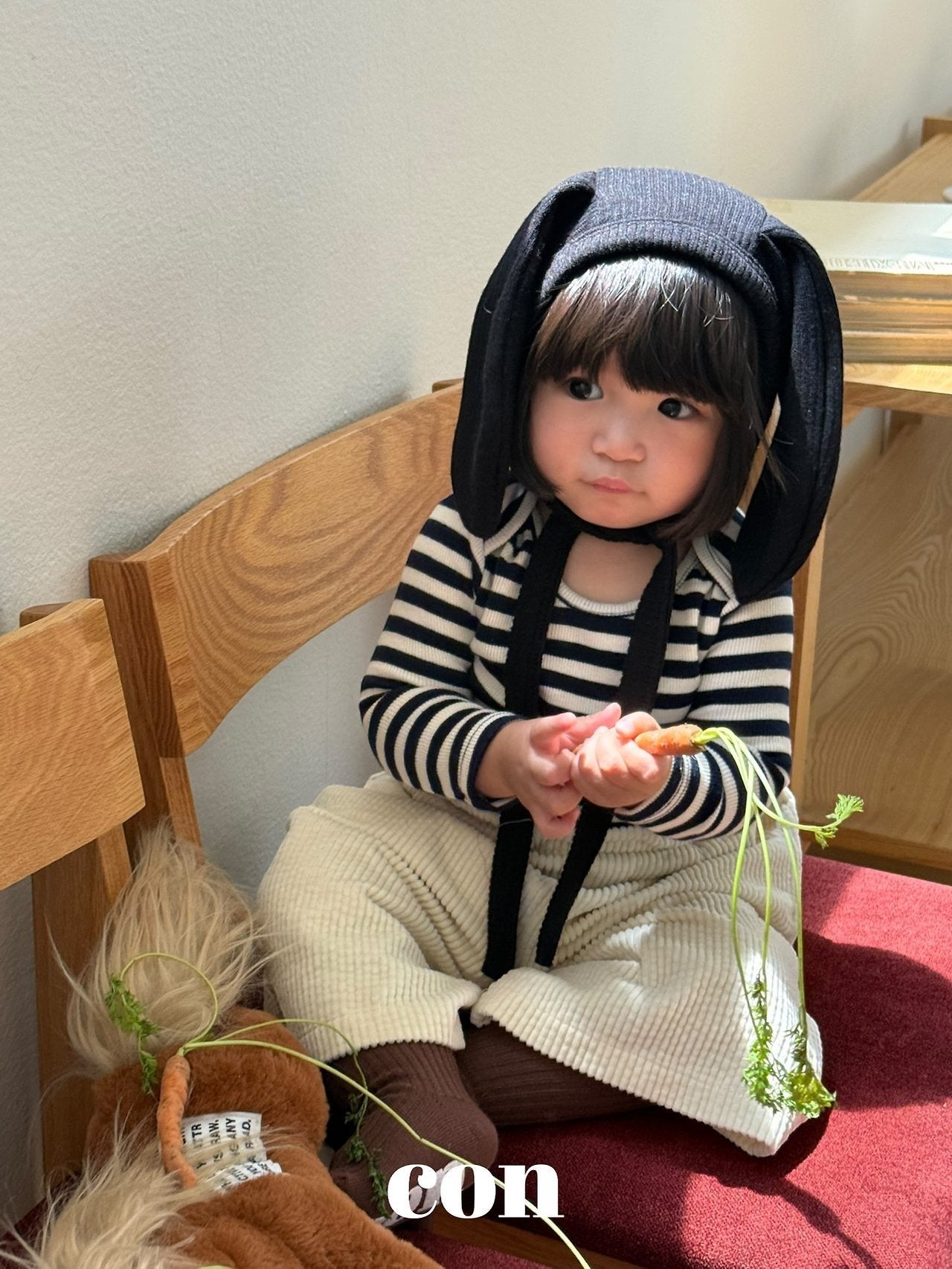 【予約】rabbit bonnet /  con