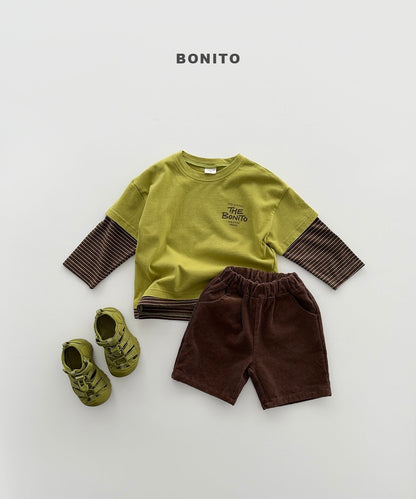 【予約】golden half pants / bonito (12M-JM)