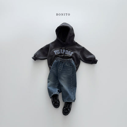 【予約】PURPOSE hoodie  /  bonito (12M-JM, adult)