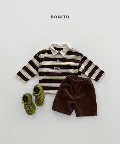 【予約】golden half pants / bonito (12M-JM)