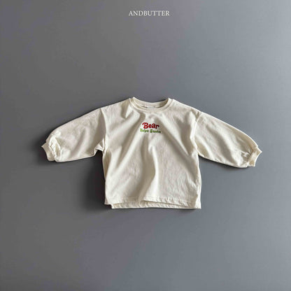 【予約】Santa Bear Tee /  andbutter (S-JM)
