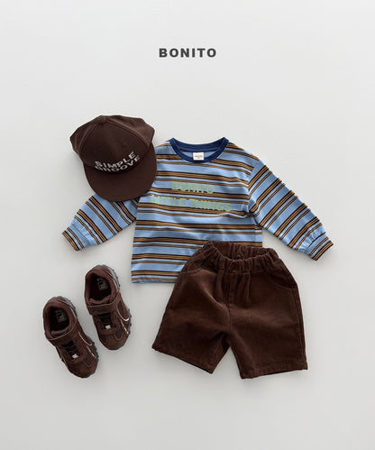 【予約】golden half pants / bonito (12M-JM)