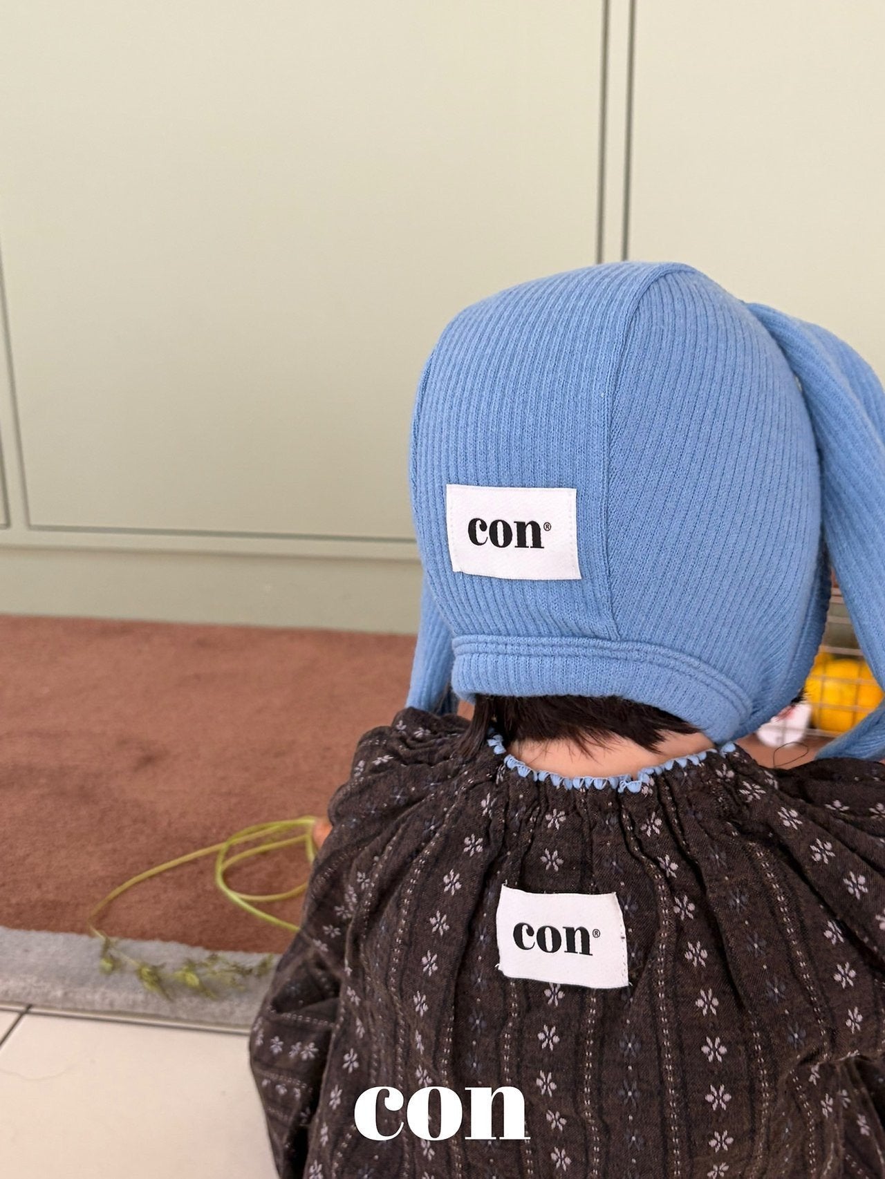 【予約】rabbit bonnet /  con