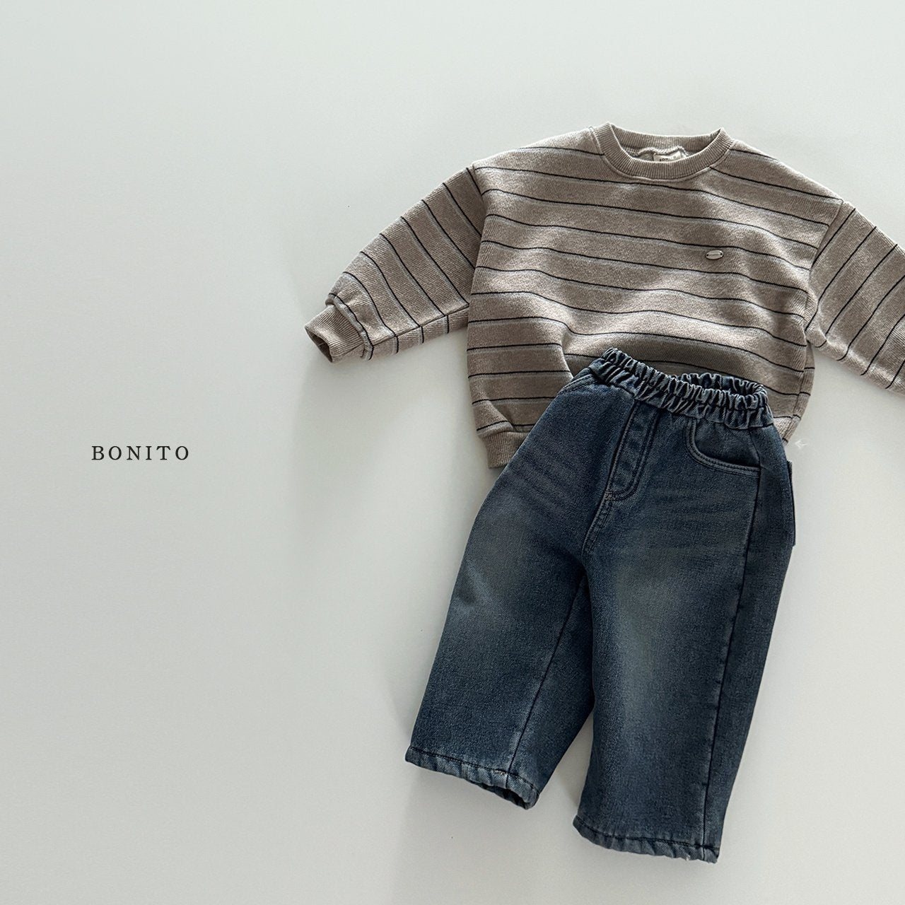 【予約】papaya st knit mtm  /  bonito (12M-JM)